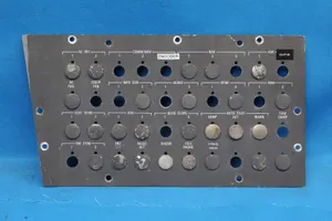 Used Cessna 402B Aircraft Breaker Panel p/n 5818121-19 (26595)
